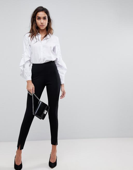 Skinny fit on sale cigarette trousers