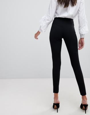 missguided skinny fit cigarette pants