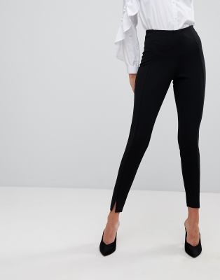 missguided skinny fit cigarette trousers
