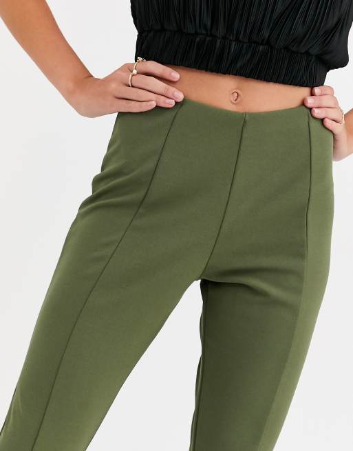 Missguided skinny fit cigarette sales pants