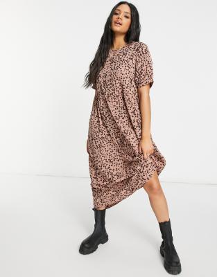 Asos cheap dalmatian dress