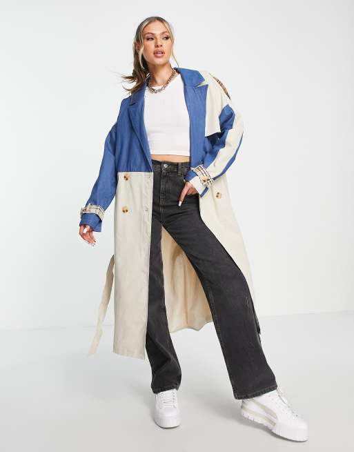 Missguided classic trench coat best sale