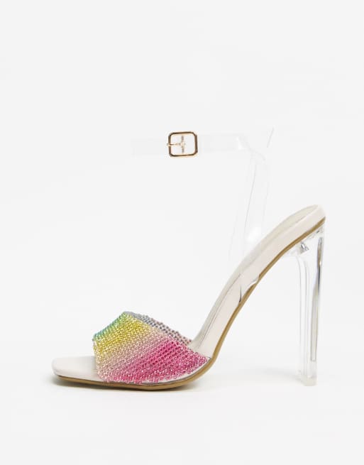 Missguided outlet diamante heels