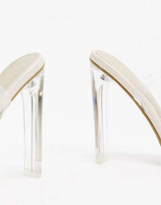 Missguided discount diamante heels