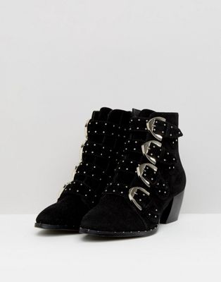 missguided western ankle boot