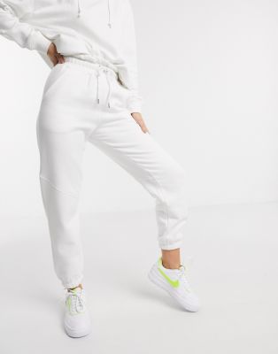 missguided white sweatpants