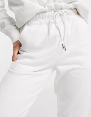 missguided white sweatpants