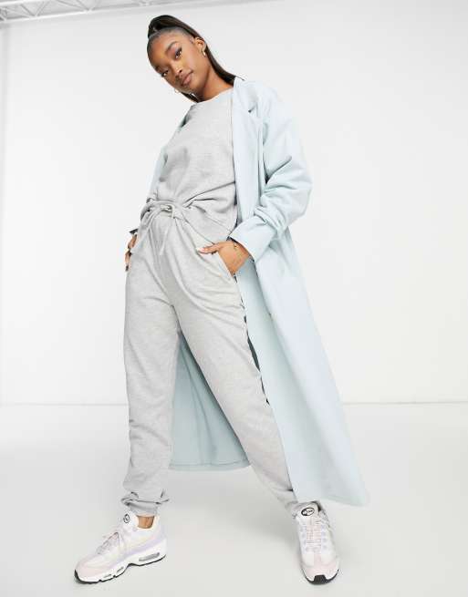 Missguided blue clearance coat