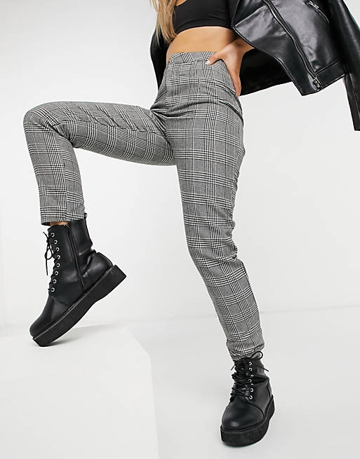 Missguided tailored trouser in check
