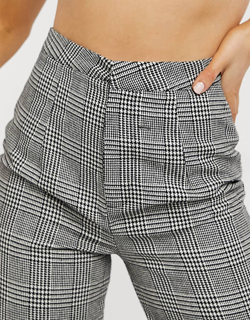  Missguided tailored trouser in check 