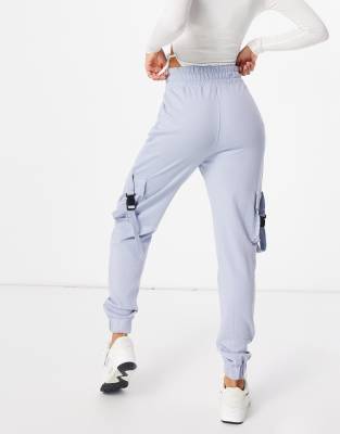 light blue cargo pants