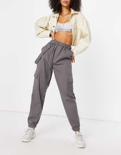 Missguided 2025 charcoal joggers