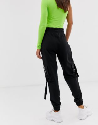 womens tall black cargo pants