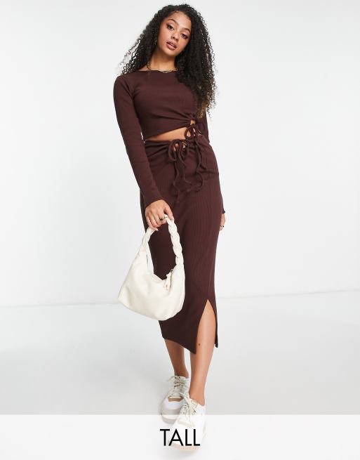 Maxi skirt clearance missguided