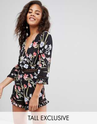 missguided tall playsuit