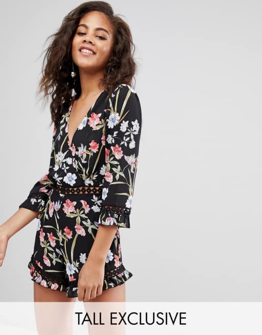 Missguided tall sale playsuit