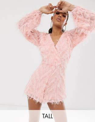 feather playsuit