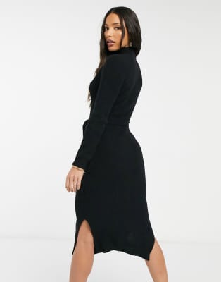 missguided black maxi dress