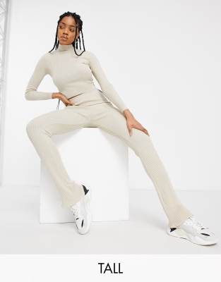 Ribbed Knit Pants– Almina Concept