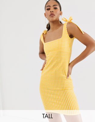 next yellow gingham dress