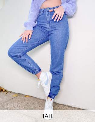 cuffed jean joggers