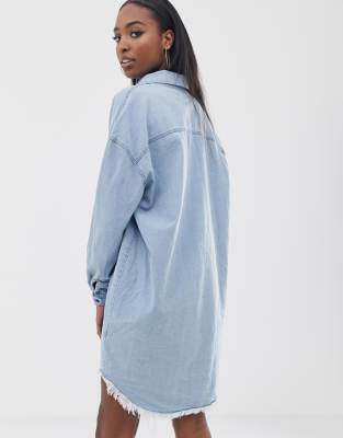 robe jean oversize