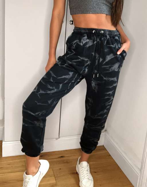 Missguided Tall sweatpants in tie dye | ASOS