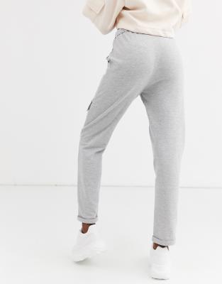 grey joggers tall