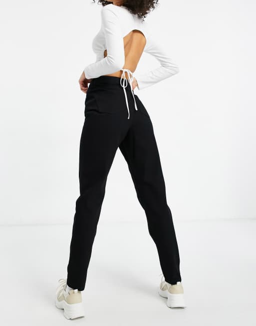 Missguided Tall - Riot - Jean mom taille haute - Noir, 2 de 4