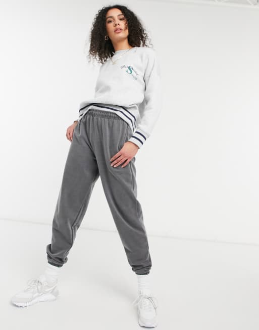 Missguided grey sweatshirt best sale