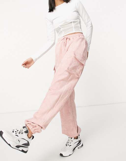 Missguided pink joggers new arrivals