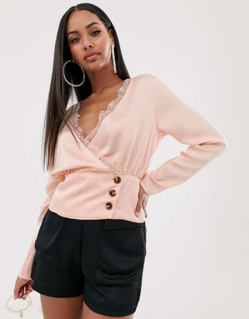 cache cache top dentelle