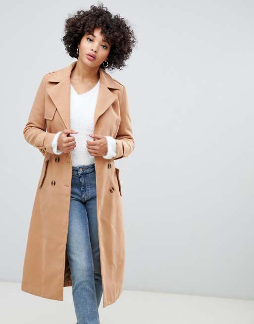 Asos missguided deals trench coat