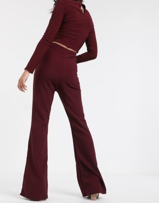 maroon flares