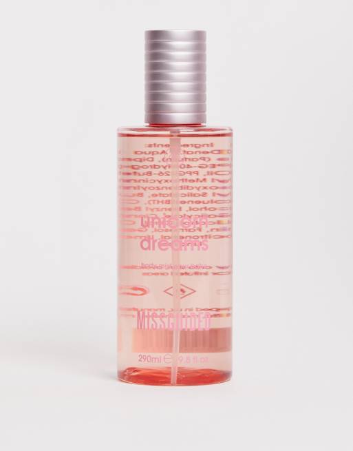 Missguided unicorn 2024 dreams body mist