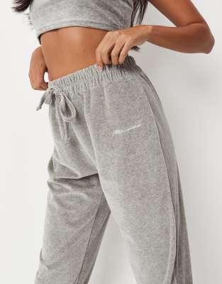missguided grey sweatpants