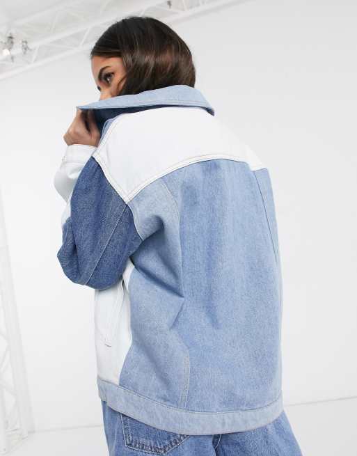 Missguided veste en jean best sale