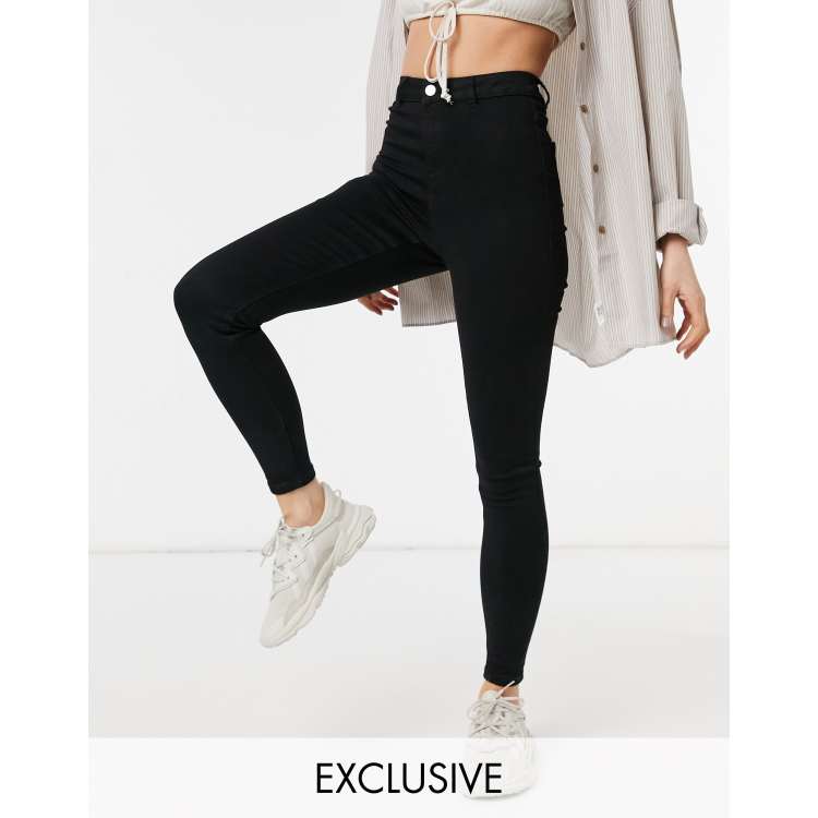 Black vice high store waisted skinny jeans