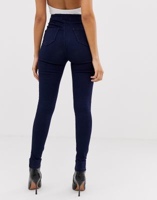 super skinny high waisted jeans