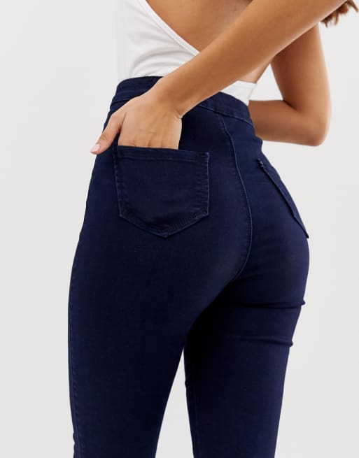 Missguided tall vice high waisted super stretch skinny hot sale jean