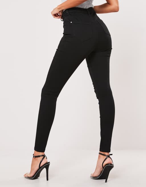 Black high waisted sales jeans belt loops