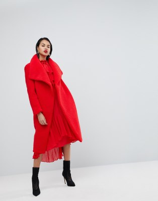 missguided teddy coat