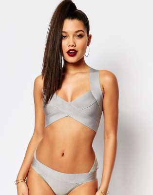 bandage bikini top