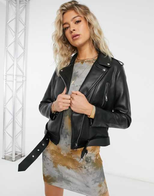 Missguided biker clearance jacket