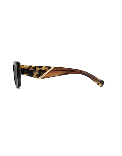 Missoni lunettes de soleil rectangulaires avec verres gris, marron, 3 de 7