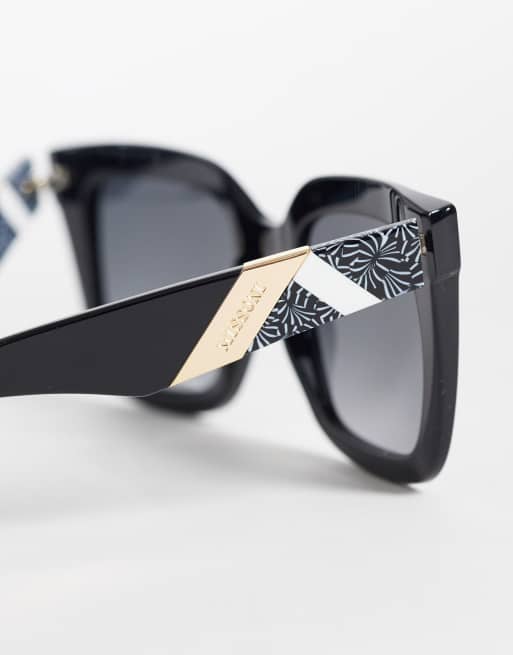 Missoni Oversized square sunglasses with dark grey shaded lenses in black - BLACK, 2 of 3