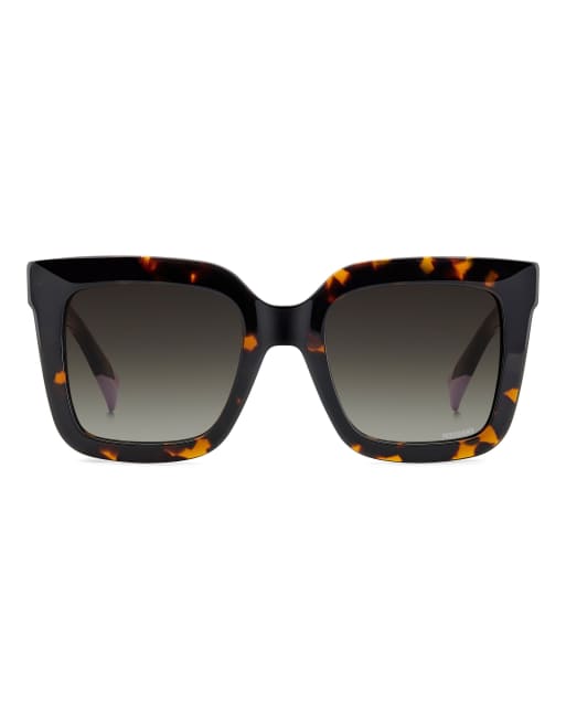 Missoni Sunglasses Oversized square sunglasses with brown shaded lenses in brown, 3 of 6
