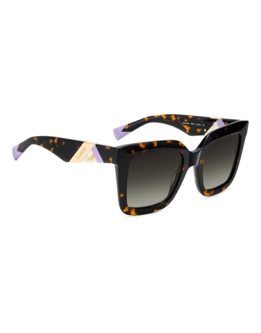 Missoni Sunglasses Oversized square sunglasses with brown shaded lenses in brown, 4 of 6