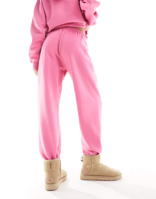 Missy Empire – Jogginghose in Rosa mit Logo und Bündchen, Kombiteil, 5 von 5