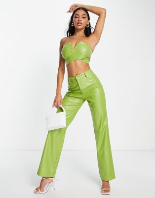 missy empire leather pants